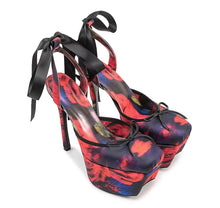 Load image into Gallery viewer, Silk Roses Ballet Heels
