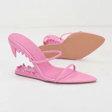 Load image into Gallery viewer, Bite Back Pink Heels