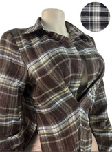 Load image into Gallery viewer, Contour Flannel Blouse