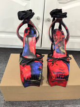 Load image into Gallery viewer, Silk Roses Ballet Heels