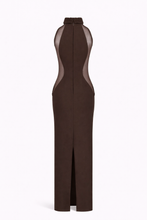 Load image into Gallery viewer, Cocoa Silhouette Dress