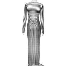 Load image into Gallery viewer, Picky Lines Dress