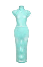 Load image into Gallery viewer, Striped Teal Set