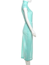 Load image into Gallery viewer, Striped Teal Set