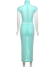 Load image into Gallery viewer, Striped Teal Set