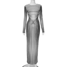 Load image into Gallery viewer, Picky Lines Dress