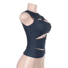 Load image into Gallery viewer, Japan Denim Top