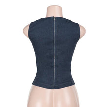 Load image into Gallery viewer, Japan Denim Top