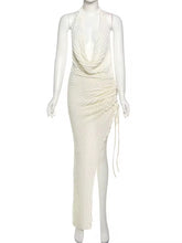 Load image into Gallery viewer, Halter Haute Dress