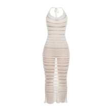 Load image into Gallery viewer, Mesh & Knit W Dress
