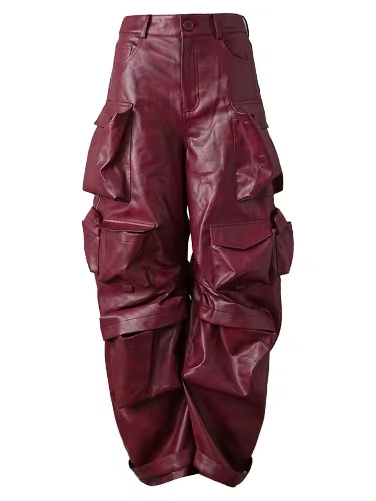 Antidote Cargo Pants (Burgundy)