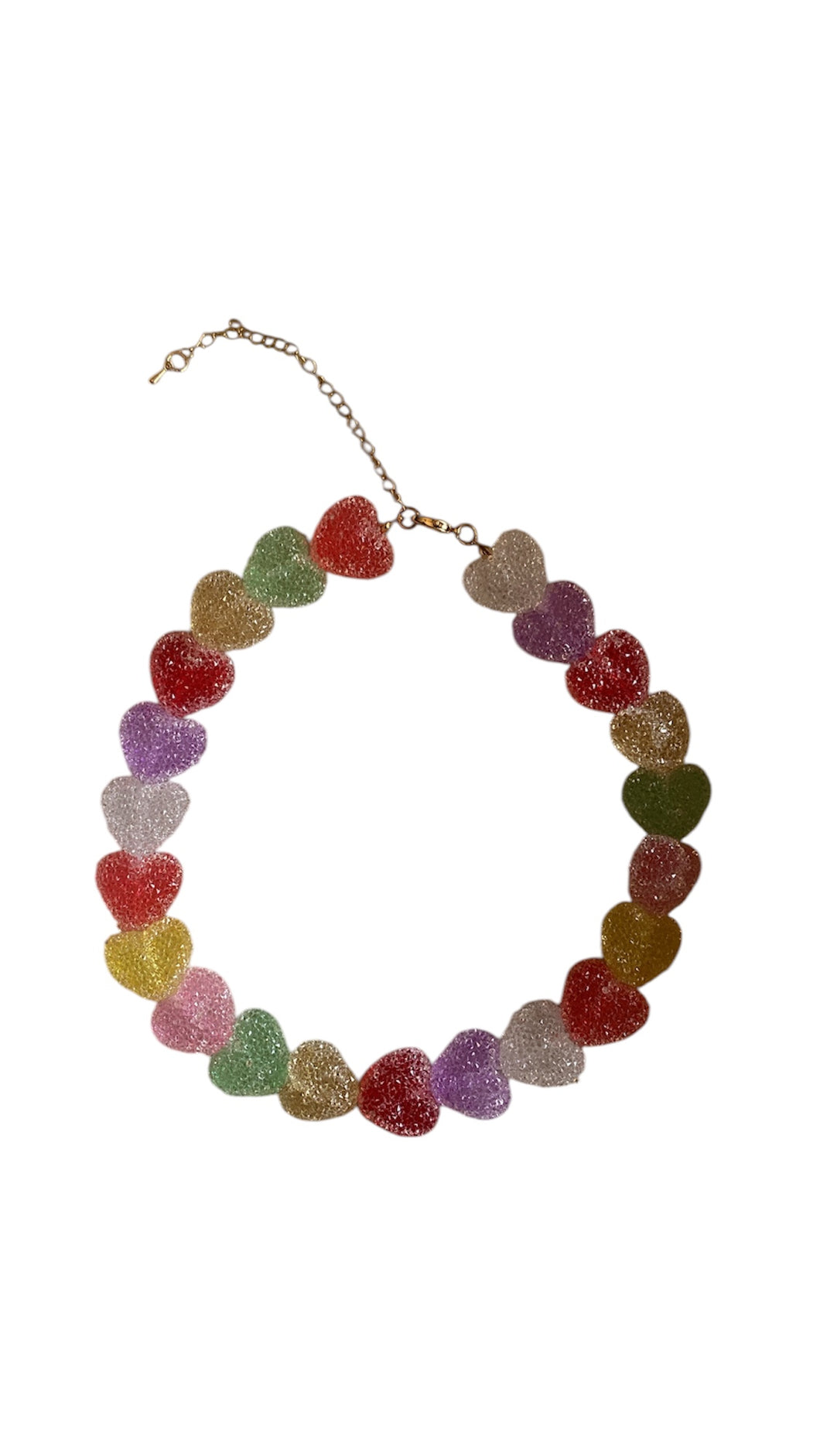 Jelly Hearts Necklace