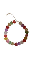 Jelly Hearts Necklace