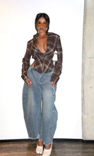 Load image into Gallery viewer, Contour Flannel Blouse
