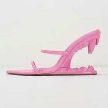 Load image into Gallery viewer, Bite Back Pink Heels
