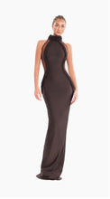 Load image into Gallery viewer, Cocoa Silhouette Dress
