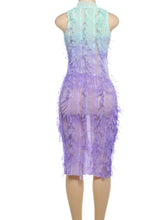 Load image into Gallery viewer, Amethyst Organza Dress
