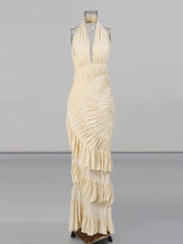 Load image into Gallery viewer, Spiral Ivory Dress
