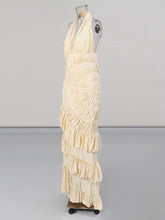 Load image into Gallery viewer, Spiral Ivory Dress
