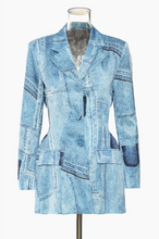 Load image into Gallery viewer, Denim Dream Blazer
